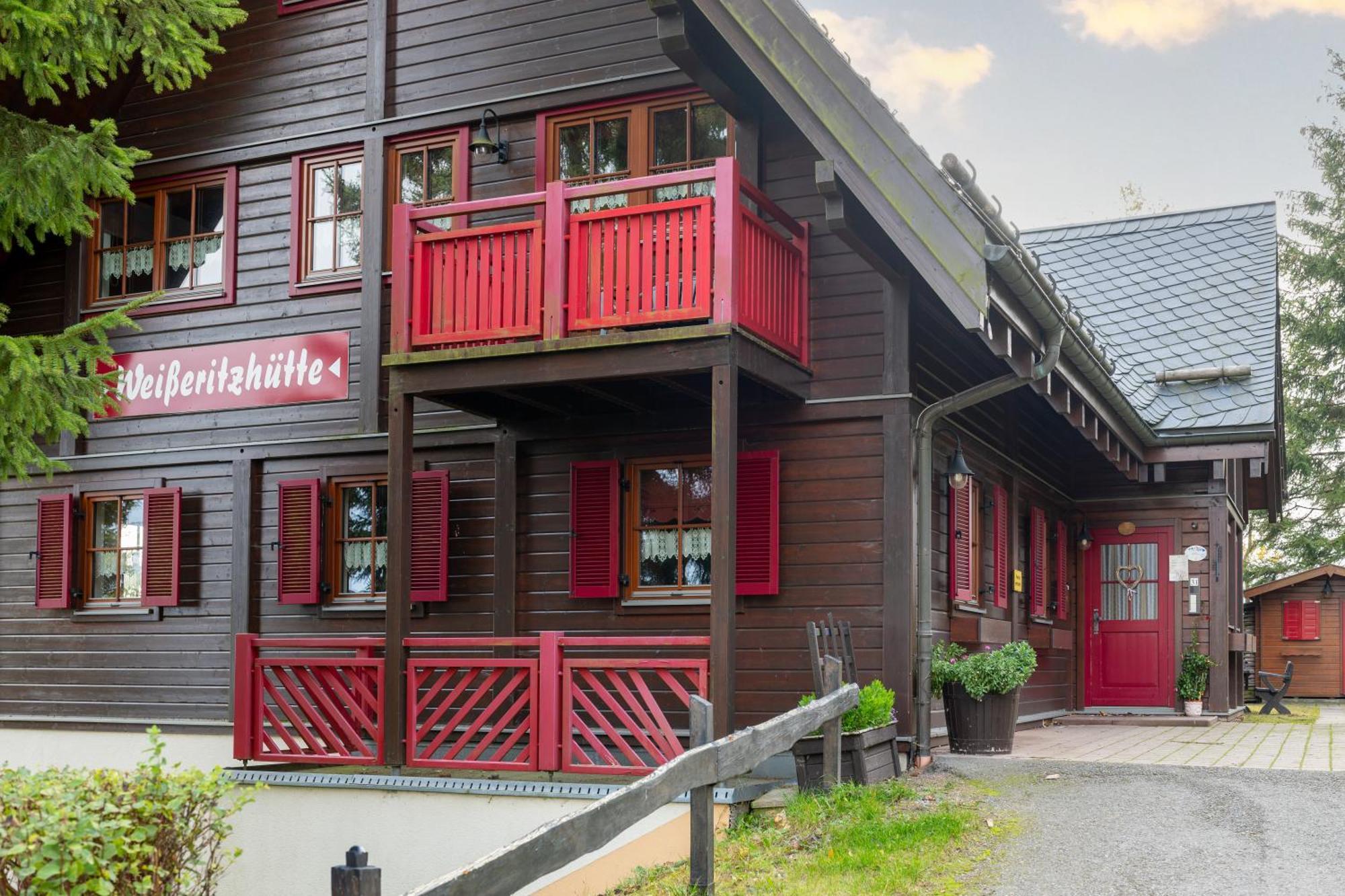Ferienanlage Zum Silberstollen 2 Häuser am Berg Polderhof und Weißeritzhütte Altenberg  Exterior foto