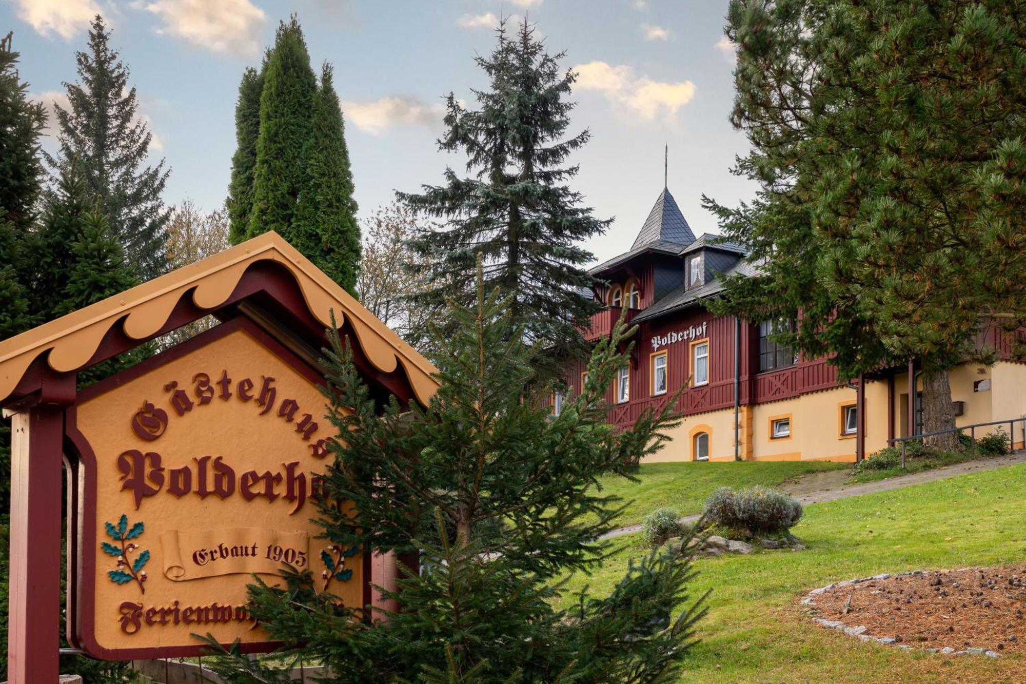 Ferienanlage Zum Silberstollen 2 Häuser am Berg Polderhof und Weißeritzhütte Altenberg  Exterior foto